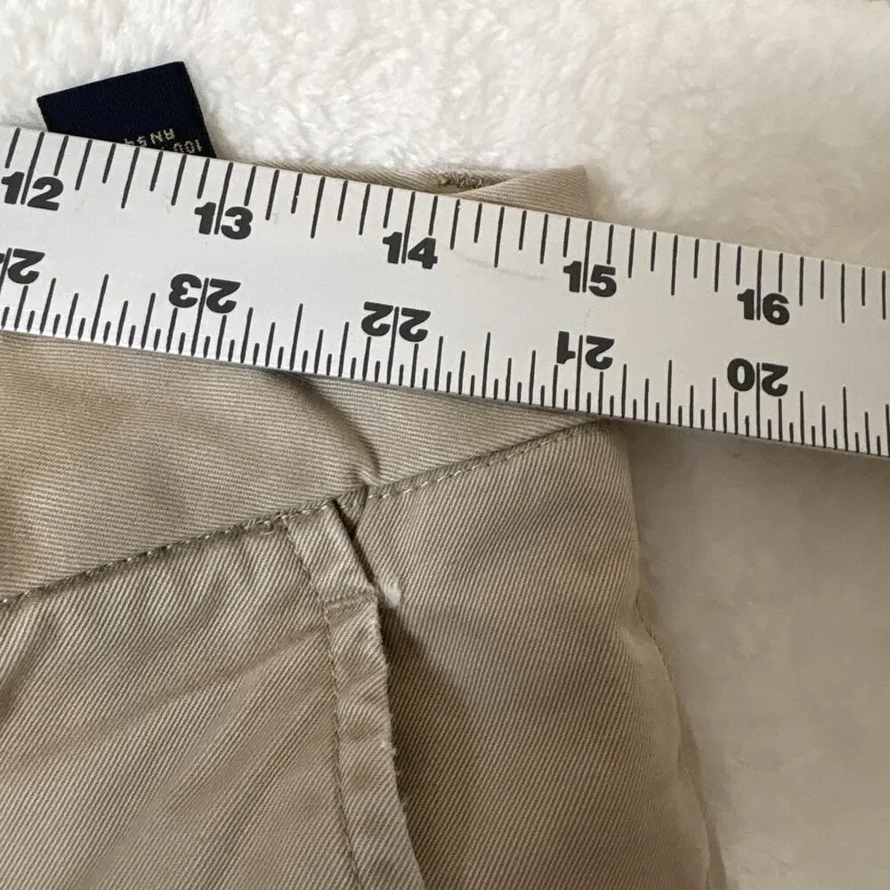 Banana Republic Mens Khaki Chino Pants Classic Fit Cotton Dawson Fit Relaxed